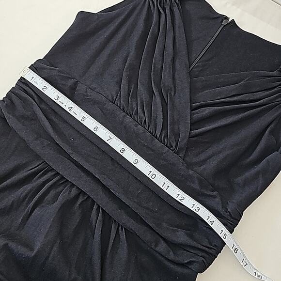 Peruvian Connection Womens Sz M Fonteyn Black Whimsigoth Fairy Grunge Midi Dress - Picture 10 of 12